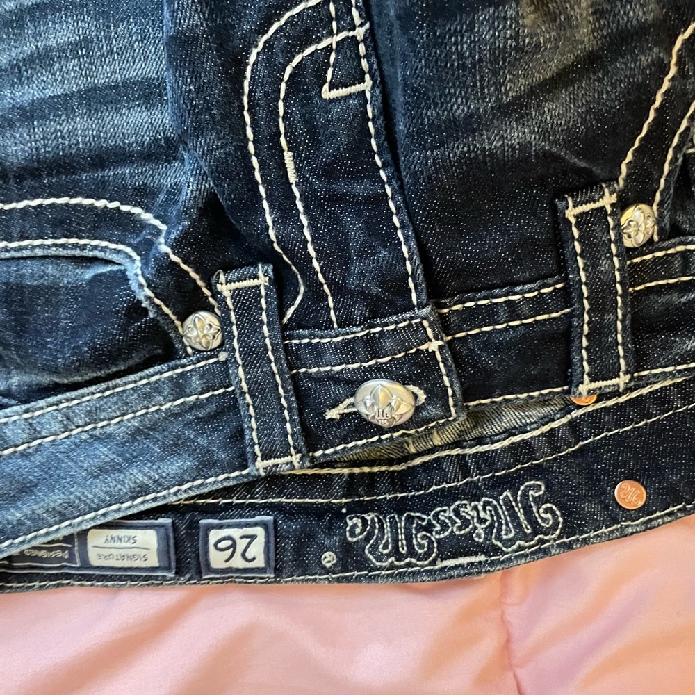 Miss Me Dark Wash Denim Jeans